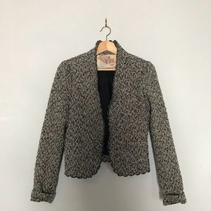 Urban outfitters black & white blazer